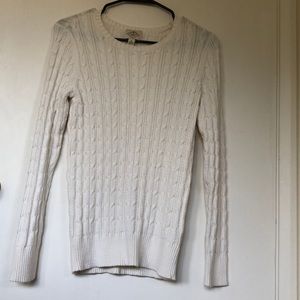 Women’s  white sweater